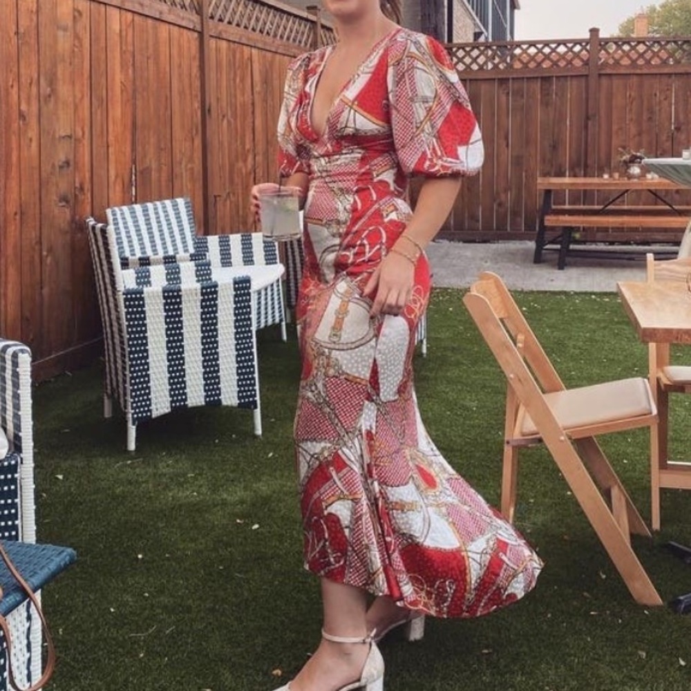 Ronny Kobo Teresa Silk Blend Dress